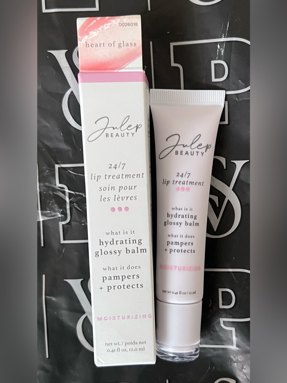 3/$30 ⭐️ Julep Beauty 24/7 Hydrating Glossy Balm - Heart of Glass pink